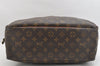 Authentic Louis Vuitton Monogram Deauville Hand Bag M47270 LV 1253K