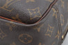 Authentic Louis Vuitton Monogram Deauville Hand Bag M47270 LV 1253K