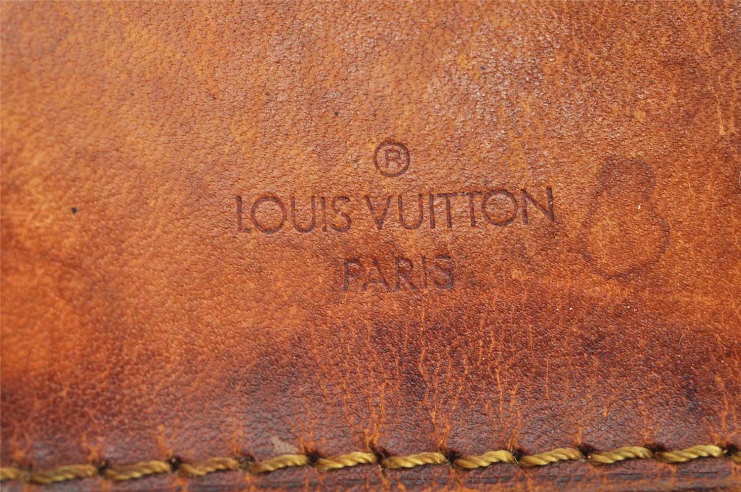 Authentic Louis Vuitton Monogram Deauville Hand Bag M47270 LV 1253K