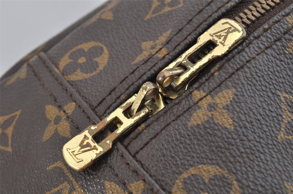 Authentic Louis Vuitton Monogram Deauville Hand Bag M47270 LV 1253K