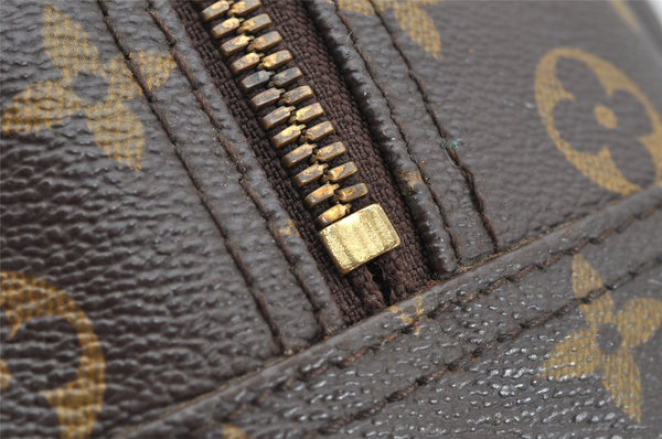 Authentic Louis Vuitton Monogram Deauville Hand Bag M47270 LV 1253K