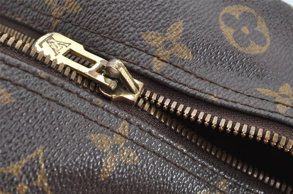 Authentic Louis Vuitton Monogram Deauville Hand Bag M47270 LV 1253K