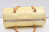 Authentic Louis Vuitton Vernis Bedford Hand Bag Purse White M91331 LV 1254K