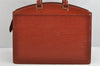 Authentic Louis Vuitton Epi Riviera Brown Hand Bag Brown M48183 LV Junk 1255K