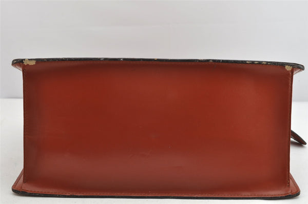 Authentic Louis Vuitton Epi Riviera Brown Hand Bag Brown M48183 LV Junk 1255K