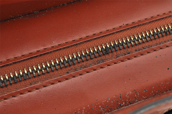 Authentic Louis Vuitton Epi Riviera Brown Hand Bag Brown M48183 LV Junk 1255K