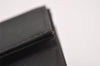 Authentic PRADA Vintage Nylon Trifold Wallet Purse Black 1256J