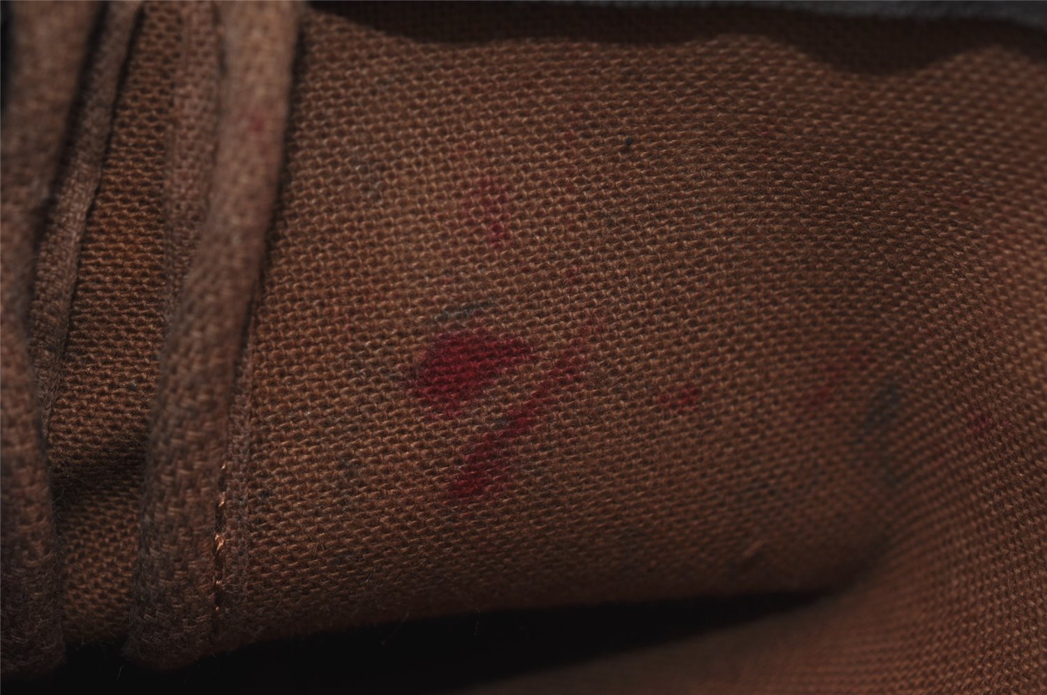 Authentic Louis Vuitton Monogram Pouch Purse For Sac Shopping GM LV 1257I