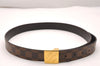 Authentic Louis Vuitton Damier Ceinture Carre Belt 95cm 37.4" M6944 LV 1258J