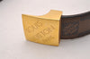 Authentic Louis Vuitton Damier Ceinture Carre Belt 95cm 37.4" M6944 LV 1258J