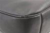 Authentic GUCCI Bamboo Vintage Shoulder Hand Bag Leather 0011577 Black 1258K