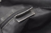 Authentic GUCCI Bamboo Vintage Shoulder Hand Bag Leather 0011577 Black 1258K