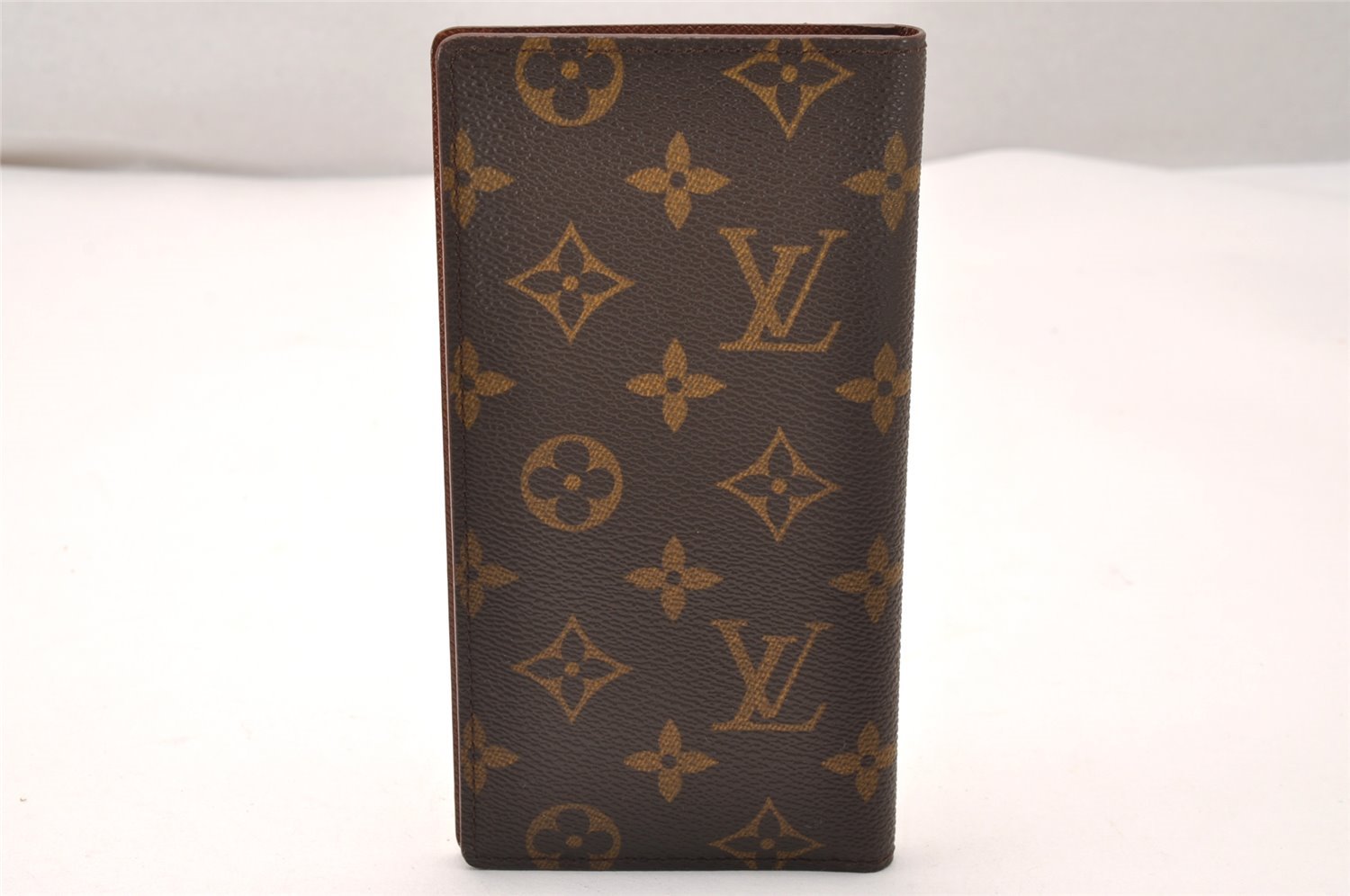 Auth Louis Vuitton Monogram Agenda Horizontal Notebook Cover R20008 LV 1259J