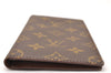 Auth Louis Vuitton Monogram Agenda Horizontal Notebook Cover R20008 LV 1259J