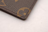 Auth Louis Vuitton Monogram Agenda Horizontal Notebook Cover R20008 LV 1259J