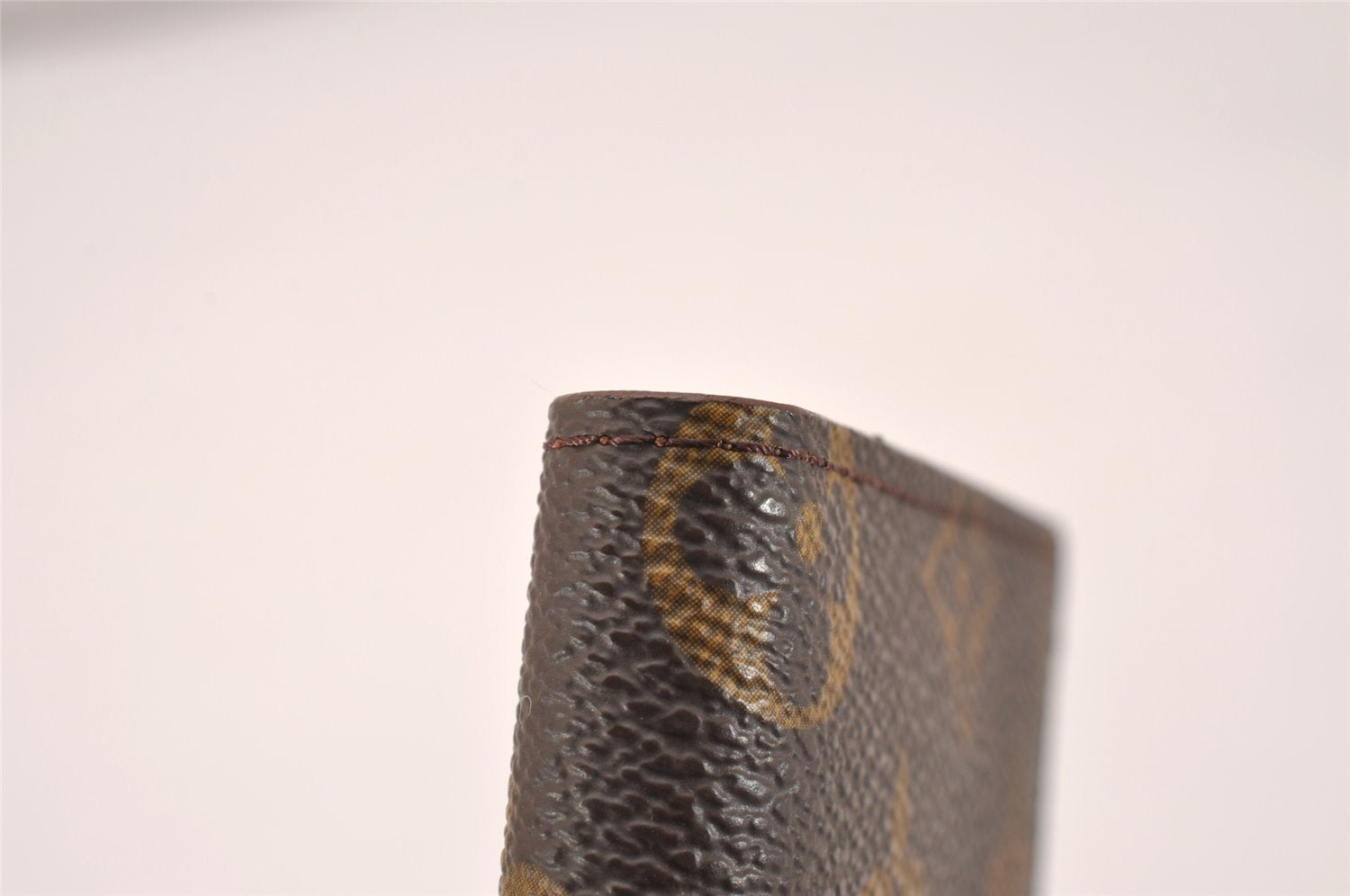 Auth Louis Vuitton Monogram Agenda Horizontal Notebook Cover R20008 LV 1259J