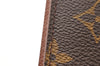 Auth Louis Vuitton Monogram Agenda Horizontal Notebook Cover R20008 LV 1259J