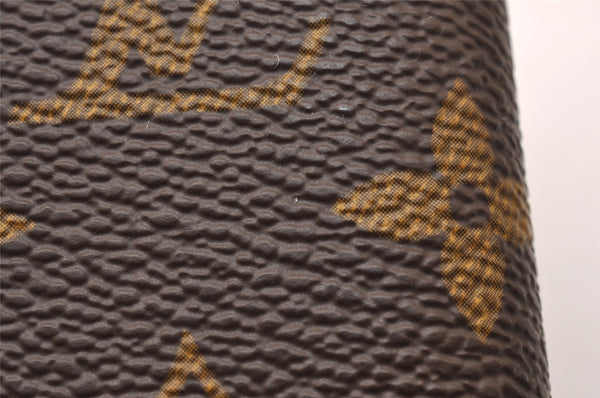 Auth Louis Vuitton Monogram Agenda Horizontal Notebook Cover R20008 LV 1259J