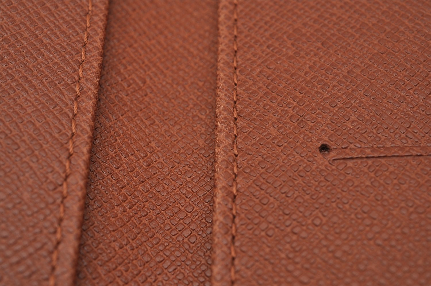 Auth Louis Vuitton Monogram Agenda Horizontal Notebook Cover R20008 LV 1259J