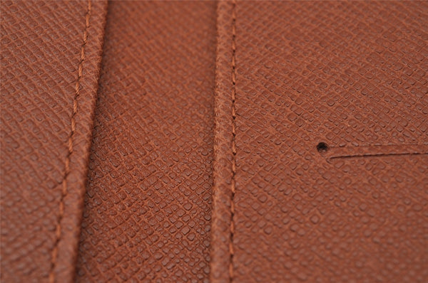 Auth Louis Vuitton Monogram Agenda Horizontal Notebook Cover R20008 LV 1259J