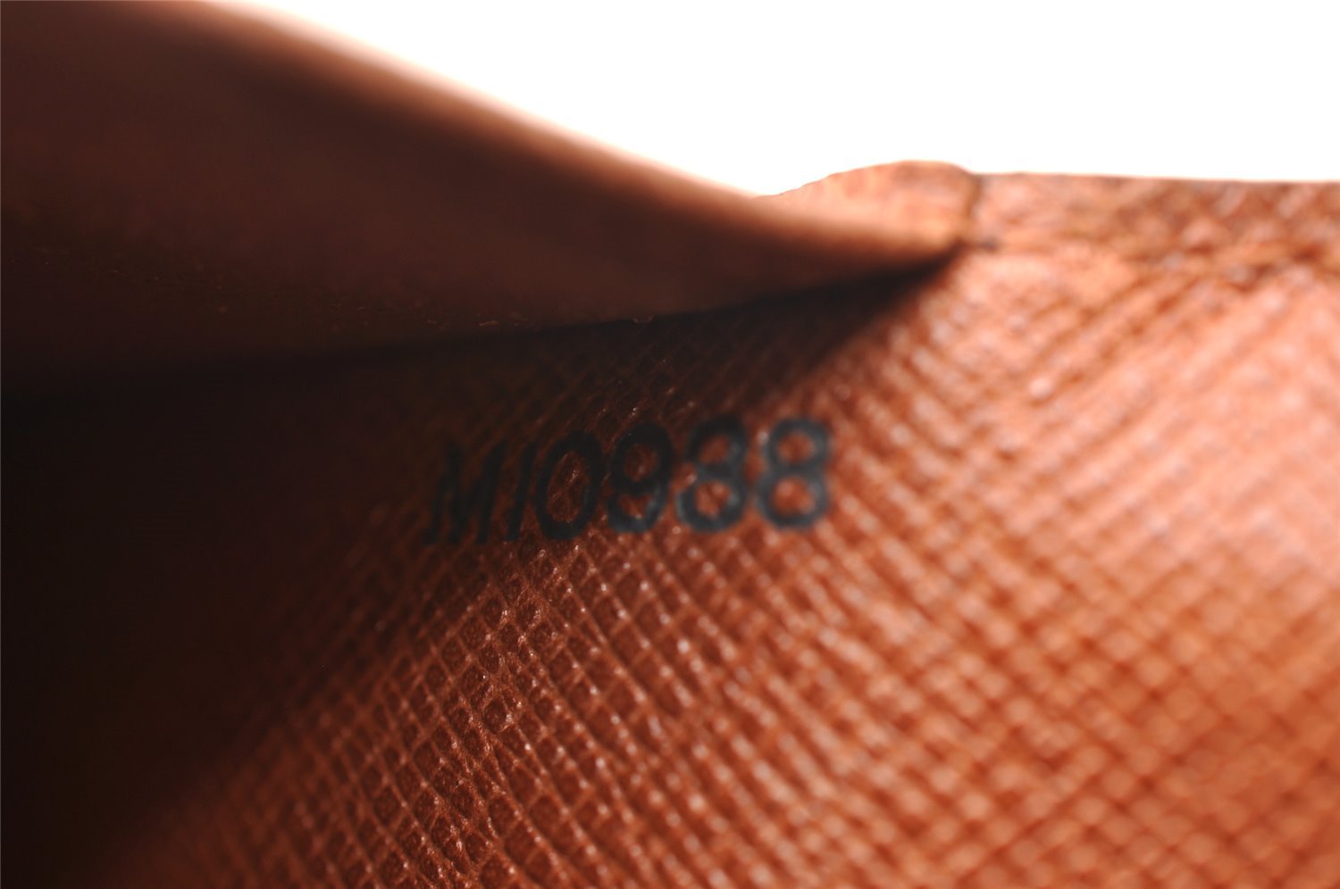 Auth Louis Vuitton Monogram Agenda Horizontal Notebook Cover R20008 LV 1259J