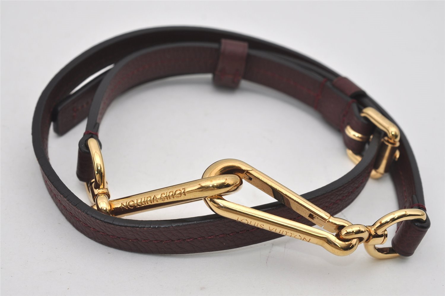 Authentic Louis Vuitton Monogram Empreinte Lumineuse PM Tote Bag Bordeaux 1260I