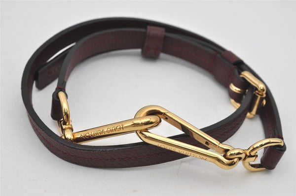 Authentic Louis Vuitton Monogram Empreinte Lumineuse PM Tote Bag Bordeaux 1260I