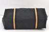 Authentic GUCCI Sherry Line Tote Bag GG Canvas Leather 139260 Black 1260K