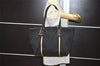 Authentic GUCCI Sherry Line Tote Bag GG Canvas Leather 139260 Black 1260K