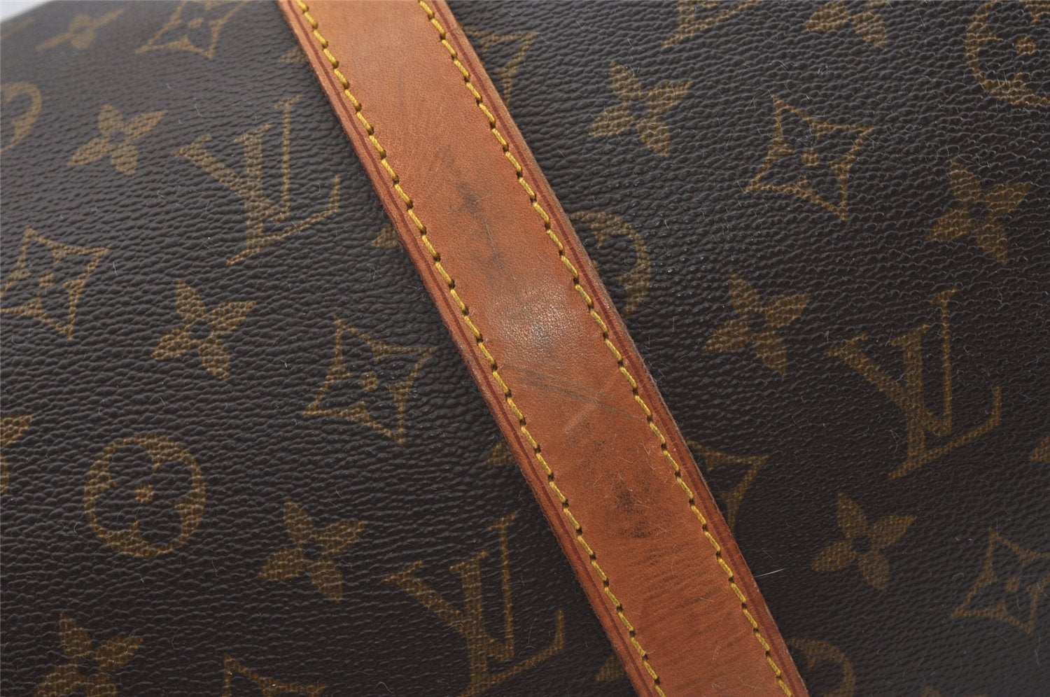 Authentic Louis Vuitton Monogram Keepall 50 Travel Boston Bag M41426 LV 1261I