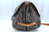 Authentic Louis Vuitton Monogram Saumur 35 Shoulder Cross Bag M42254 Junk 1263J