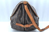 Authentic Louis Vuitton Monogram Saumur 35 Shoulder Cross Bag M42254 Junk 1263J