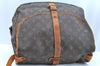 Authentic Louis Vuitton Monogram Saumur 35 Shoulder Cross Bag M42254 Junk 1263J