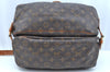 Authentic Louis Vuitton Monogram Saumur 35 Shoulder Cross Bag M42254 Junk 1263J
