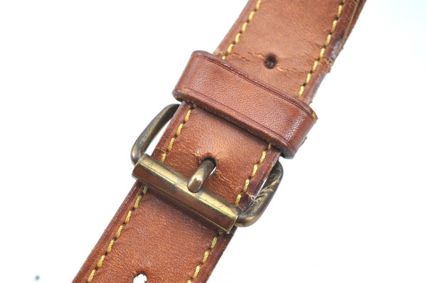 Authentic Louis Vuitton Monogram Saumur 35 Shoulder Cross Bag M42254 Junk 1263J