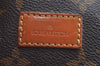 Authentic Louis Vuitton Monogram Saumur 35 Shoulder Cross Bag M42254 Junk 1263J