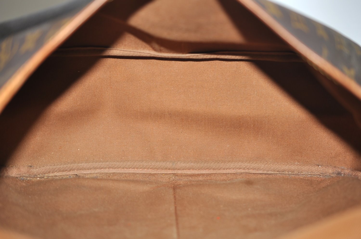 Authentic Louis Vuitton Monogram Saumur 35 Shoulder Cross Bag M42254 Junk 1263J