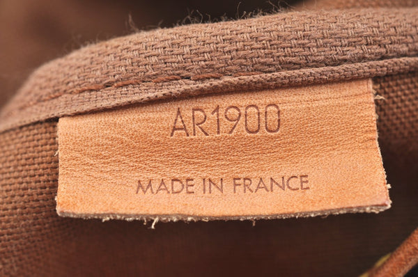 Authentic Louis Vuitton Monogram Saumur 35 Shoulder Cross Bag M42254 Junk 1263J