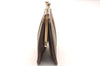 Authentic GUCCI Web Sherry Line Coin Case Purse GG PVC Leather Brown 1264J