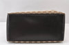 Authentic GUCCI Vintage Shoulder Tote Bag GG Canvas Leather 109141 Brown 1264K