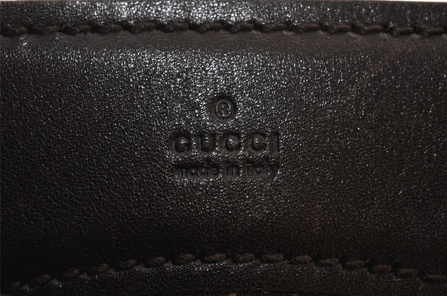 Authentic GUCCI Vintage Shoulder Tote Bag GG Canvas Leather 109141 Brown 1264K