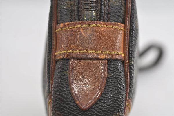 Authentic Louis Vuitton Monogram Marly Dragonne PM M51827 Clutch Hand Bag 1265I