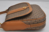 Authentic GUCCI Micro GG PVC Leather Shoulder Cross Body Bag Brown Junk 1265K