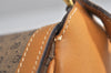 Authentic GUCCI Micro GG PVC Leather Shoulder Cross Body Bag Brown Junk 1265K