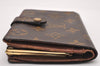 Auth Louis Vuitton Monogram Porte Monnaie Billets Viennois M61663 Wallet 1266J