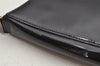Authentic GUCCI Web Sherry Line Shoulder Cross Bag Purse Leather Black 1267K