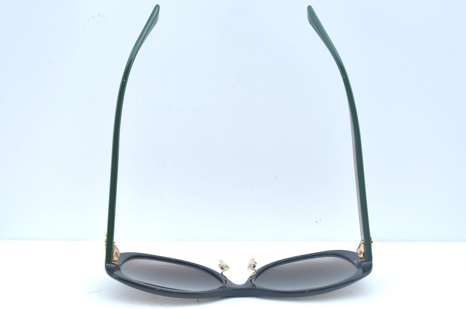 Auth GUCCI Web Sherry Line Interlocking Sunglasses Plastic GG0849SK Black 1268J