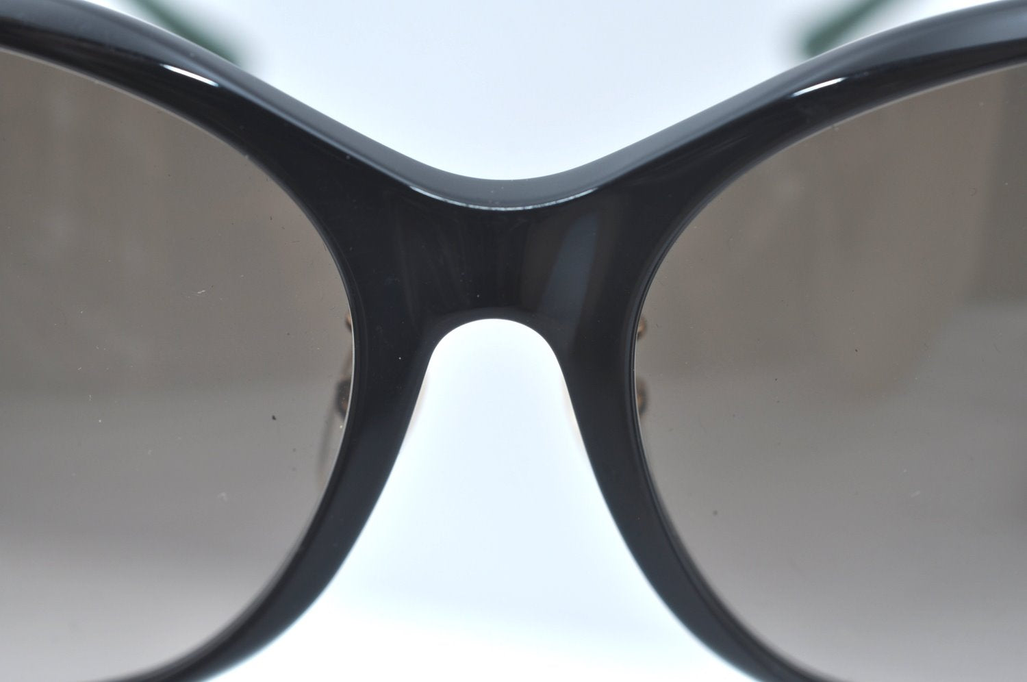 Auth GUCCI Web Sherry Line Interlocking Sunglasses Plastic GG0849SK Black 1268J