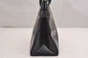 Authentic GUCCI Vintage 2Way Shoulder Hand Bag Purse Enamel Black Junk 1269I