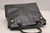 Authentic GUCCI Vintage 2Way Shoulder Hand Bag Purse Enamel Black Junk 1269I